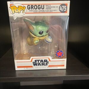 Funko Pop! Grogu Figure - Green and Tan